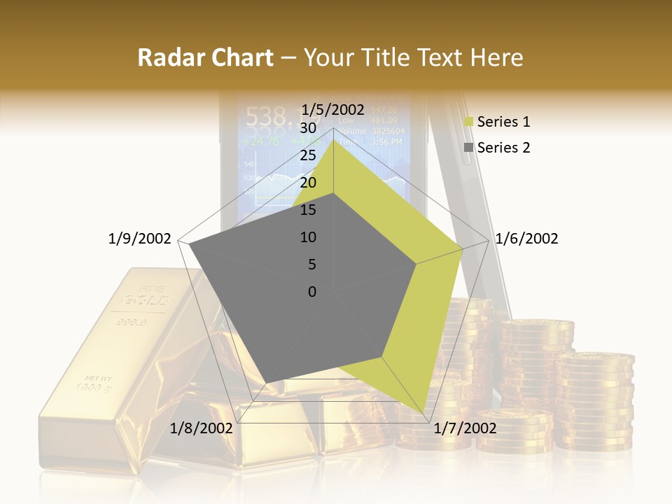 Internet Investment Cellphone PowerPoint Template