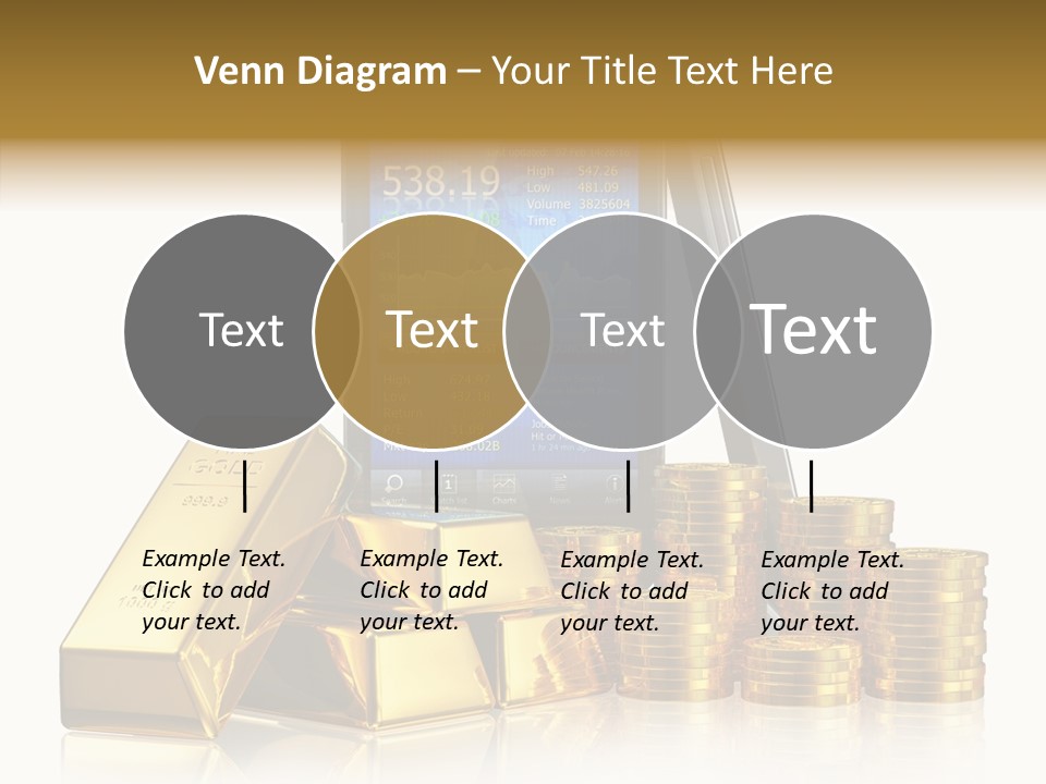 Internet Investment Cellphone PowerPoint Template