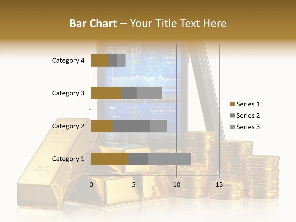 Internet Investment Cellphone PowerPoint Template