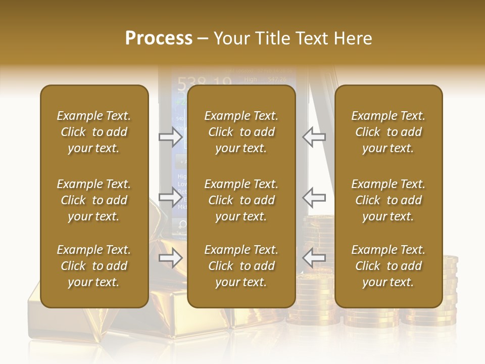 Internet Investment Cellphone PowerPoint Template