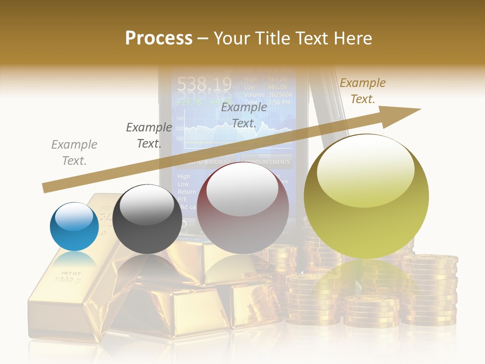 Internet Investment Cellphone PowerPoint Template