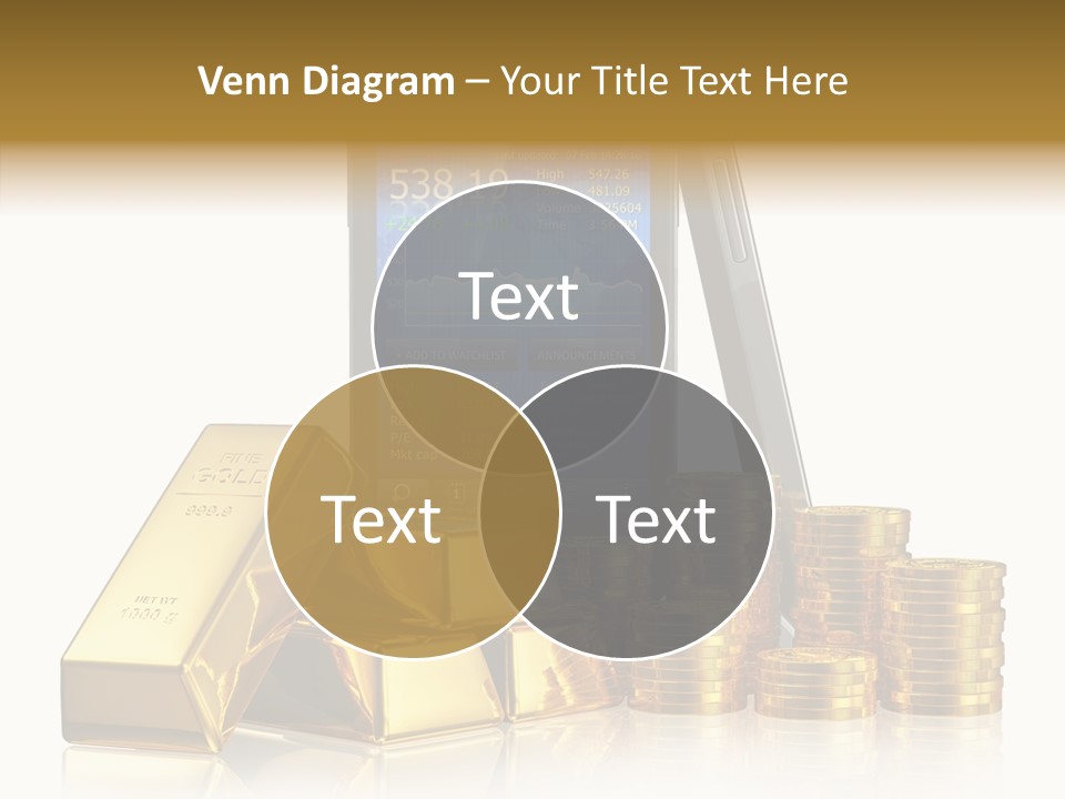 Internet Investment Cellphone PowerPoint Template