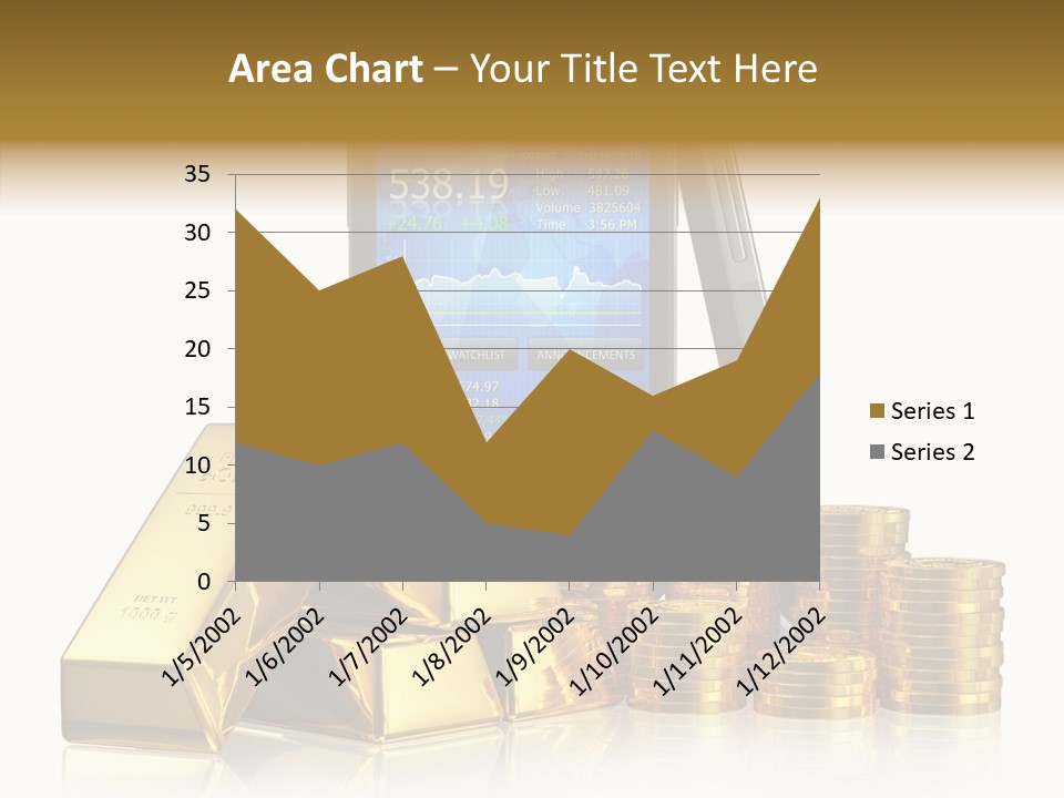 Internet Investment Cellphone PowerPoint Template