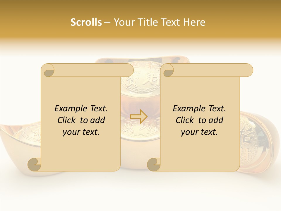 Feng Wealth Ancient PowerPoint Template