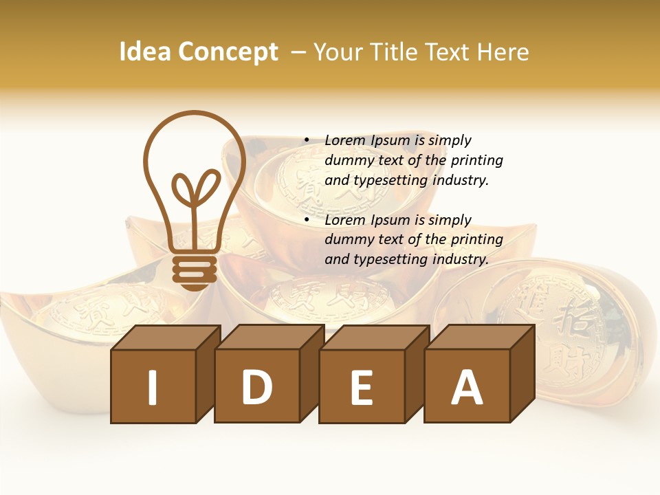 Feng Wealth Ancient PowerPoint Template