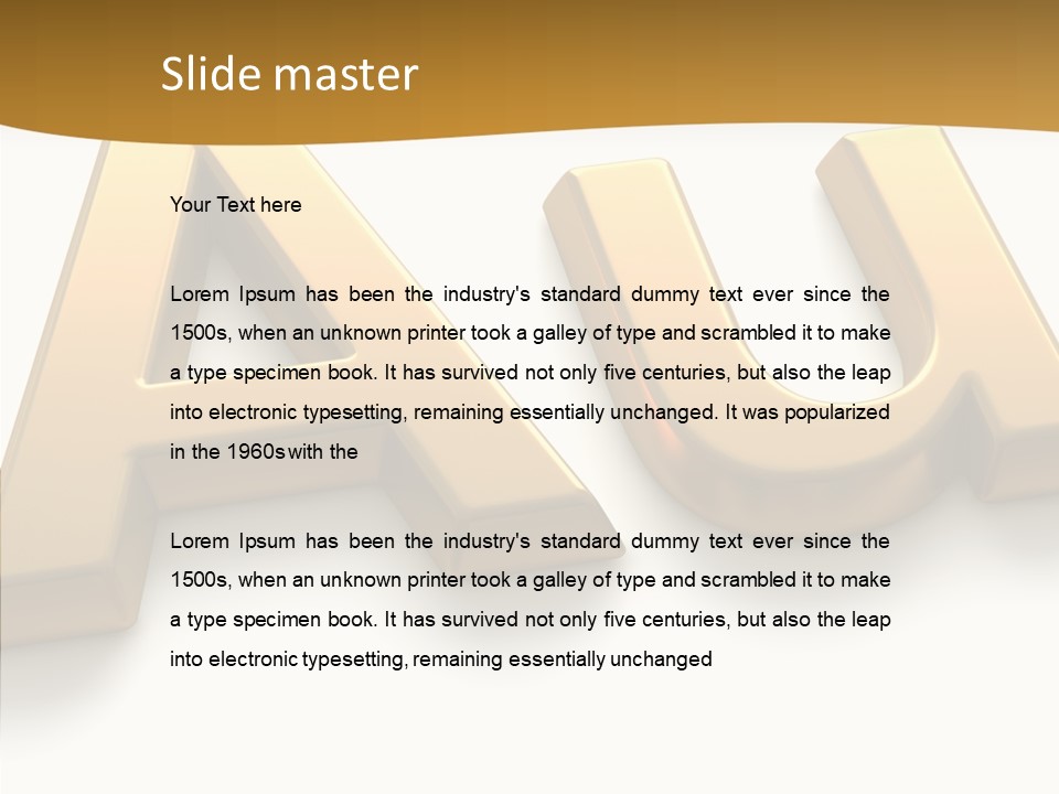 Abbreviation Symbols Render PowerPoint Template