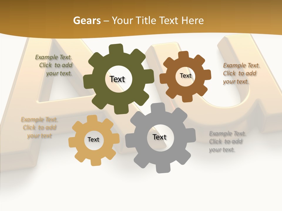 Abbreviation Symbols Render PowerPoint Template