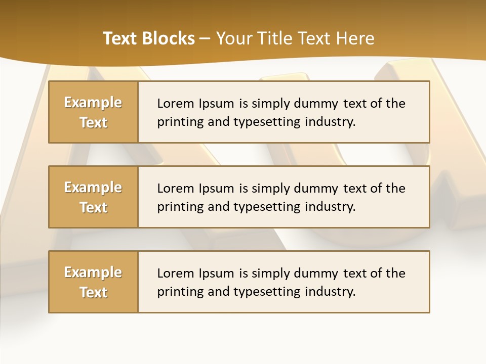 Abbreviation Symbols Render PowerPoint Template
