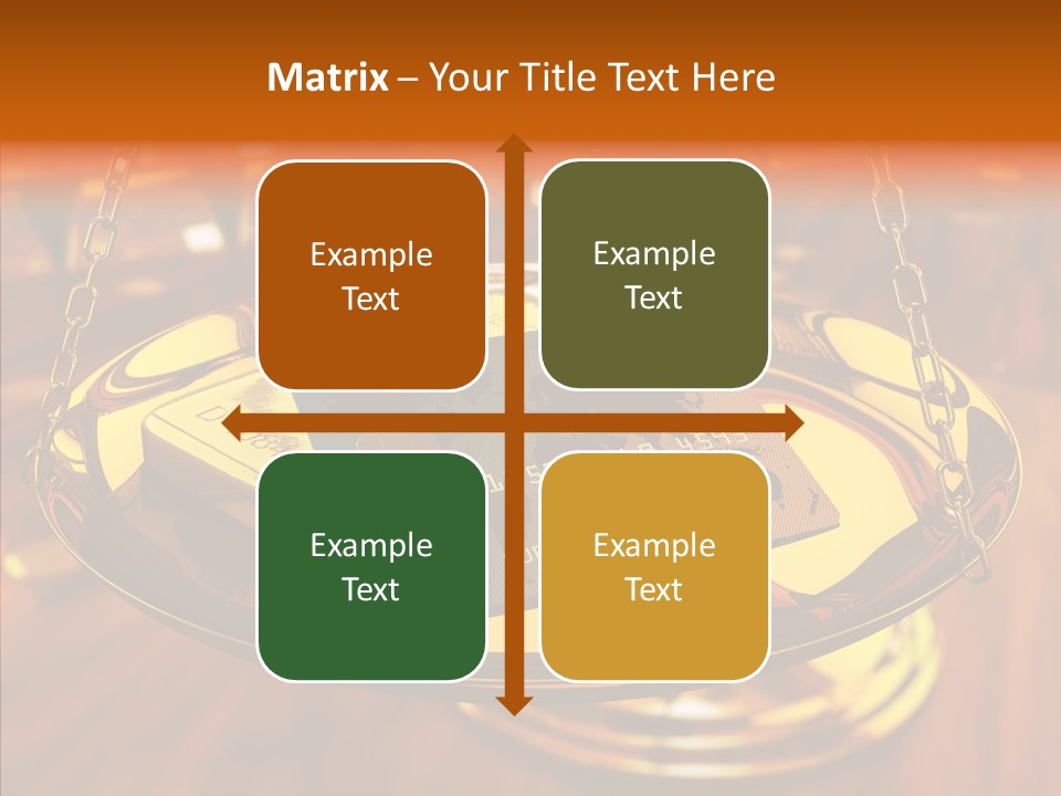Symbol Stable Bank PowerPoint Template
