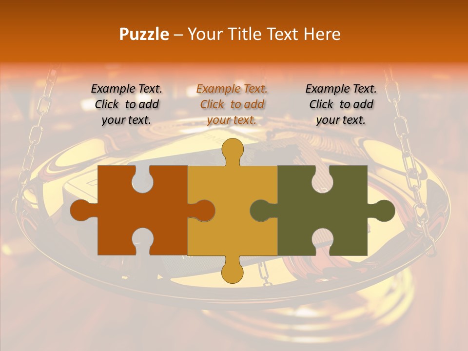 Symbol Stable Bank PowerPoint Template