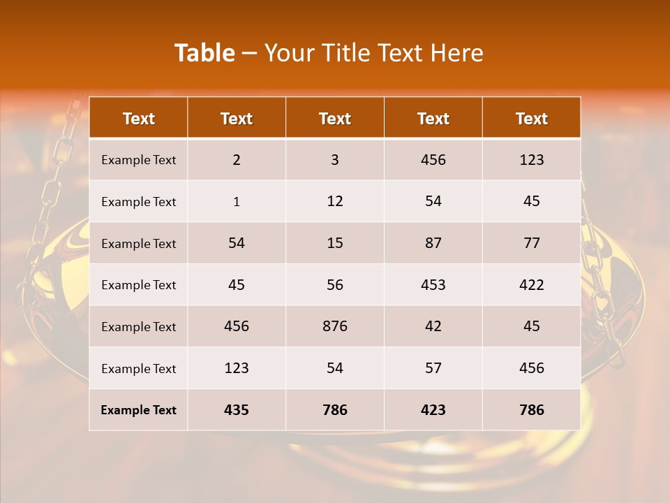 Symbol Stable Bank PowerPoint Template