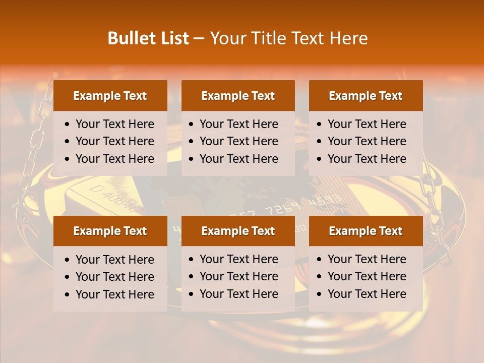 Symbol Stable Bank PowerPoint Template