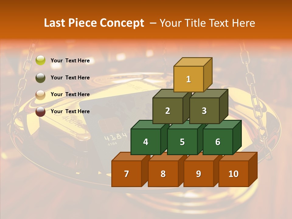 Symbol Stable Bank PowerPoint Template