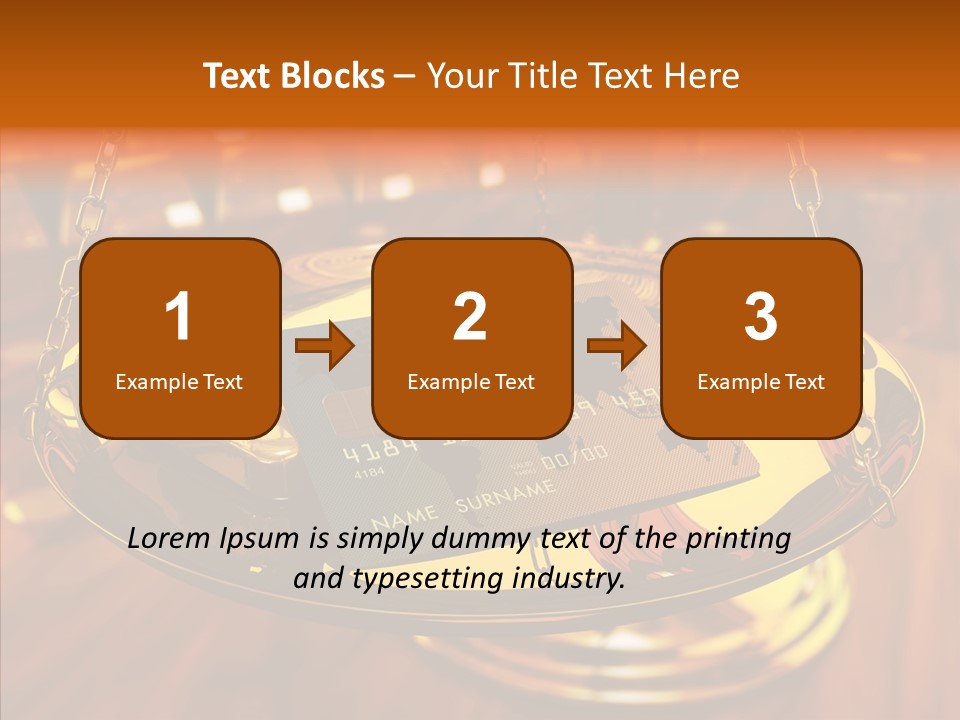 Symbol Stable Bank PowerPoint Template
