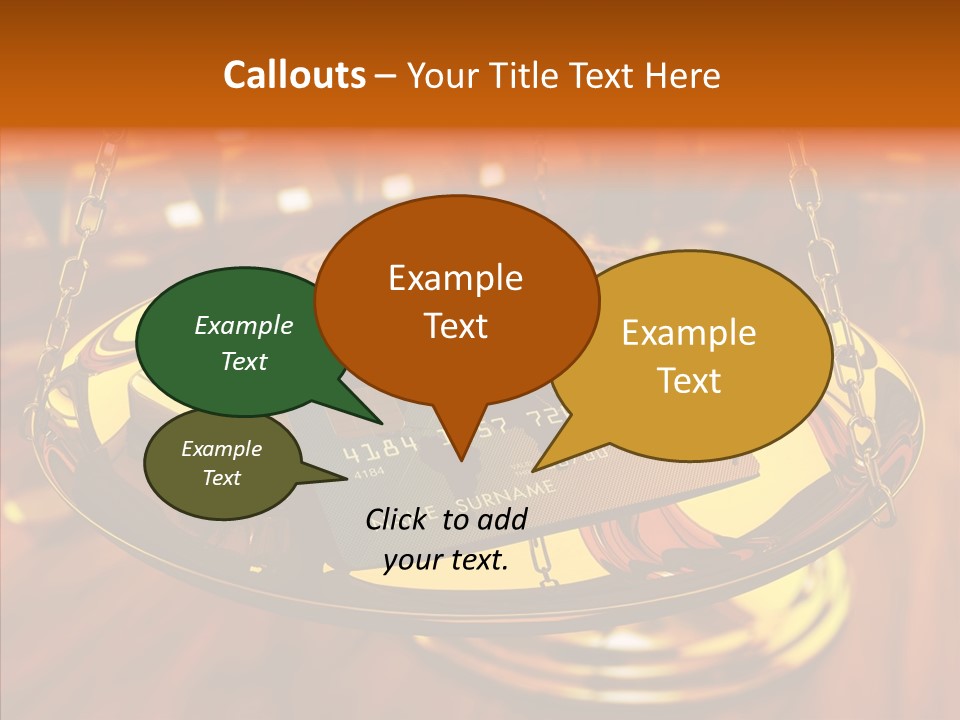 Symbol Stable Bank PowerPoint Template