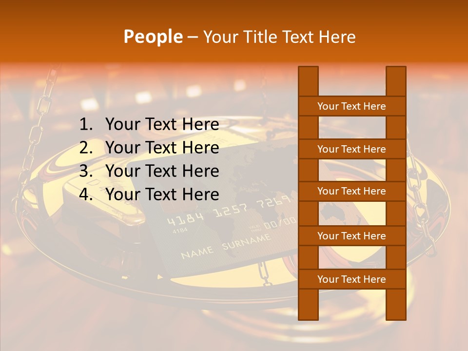 Symbol Stable Bank PowerPoint Template