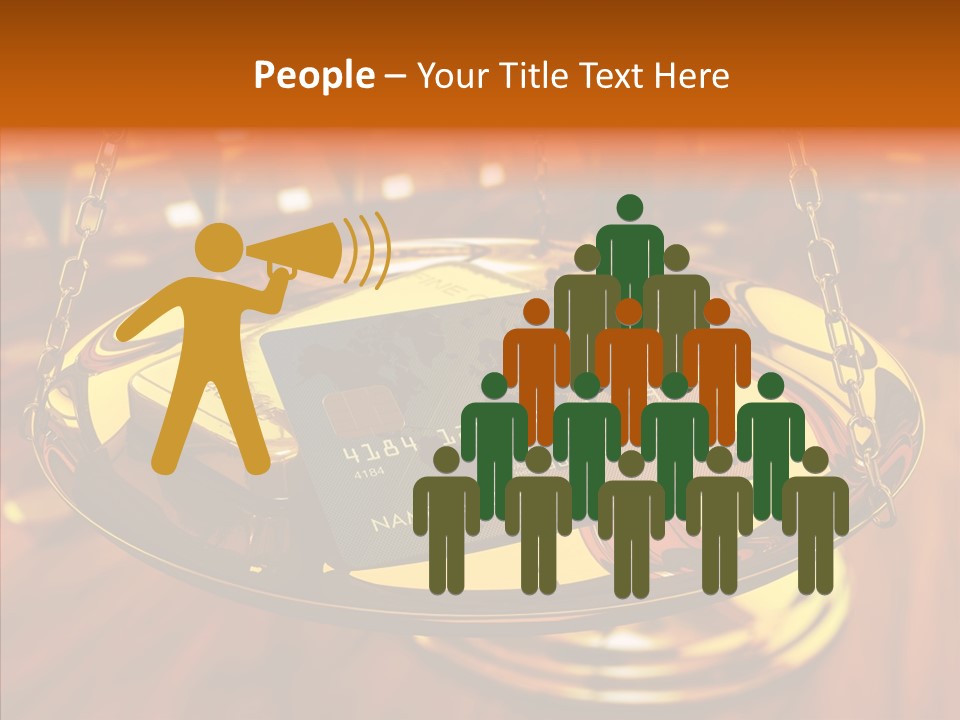 Symbol Stable Bank PowerPoint Template