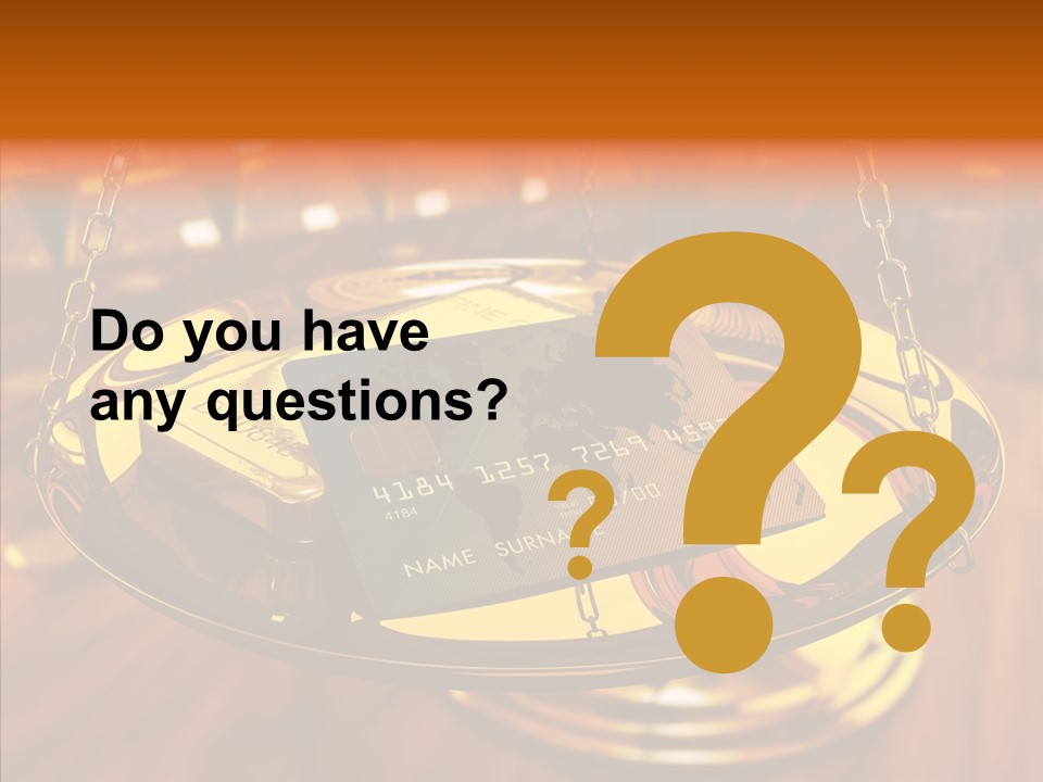 Symbol Stable Bank PowerPoint Template