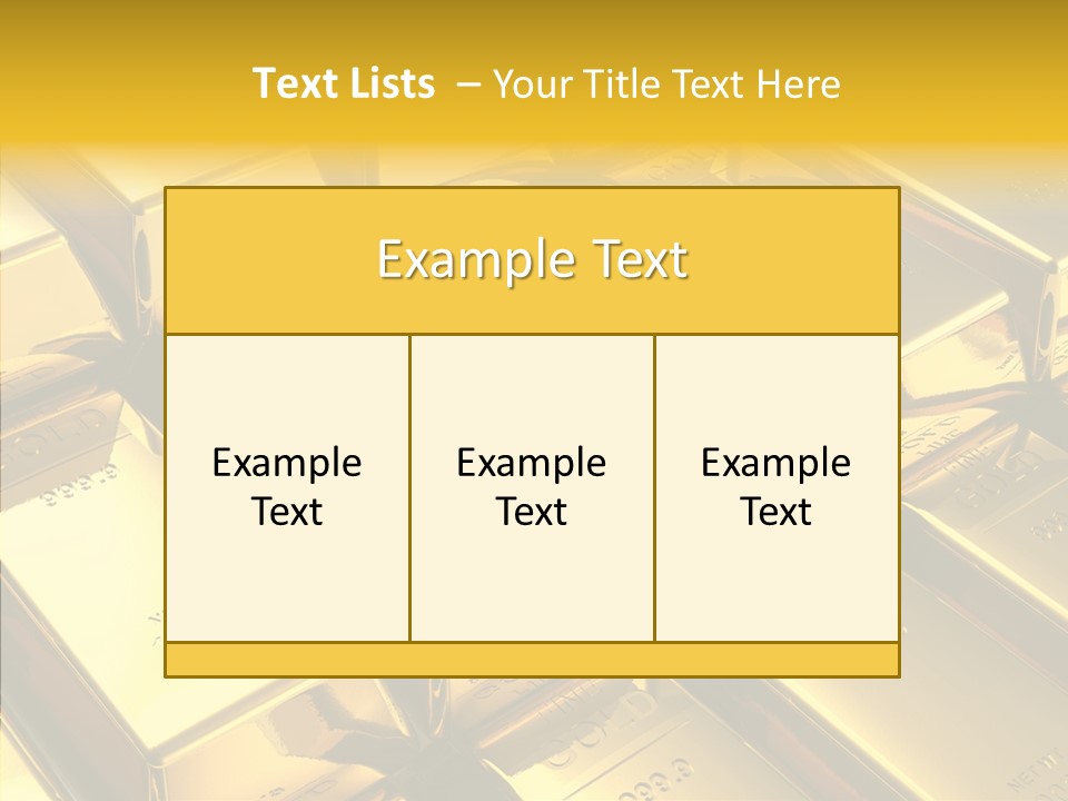 Profit Treasure Commercial PowerPoint Template