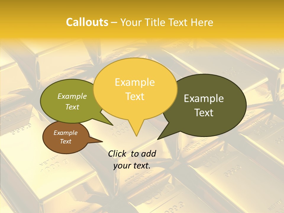 Profit Treasure Commercial PowerPoint Template