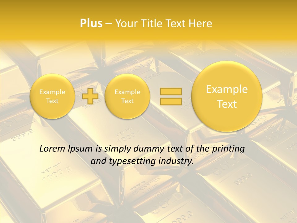 Profit Treasure Commercial PowerPoint Template