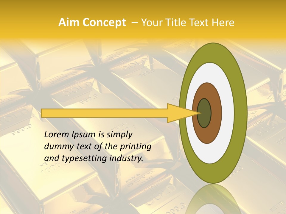 Profit Treasure Commercial PowerPoint Template