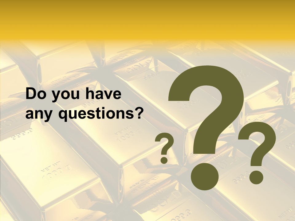 Profit Treasure Commercial PowerPoint Template