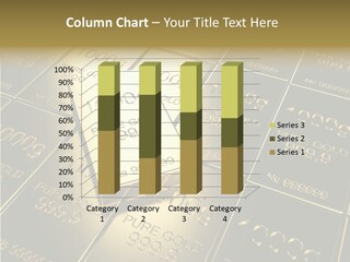 People Safe Goldbars PowerPoint Template