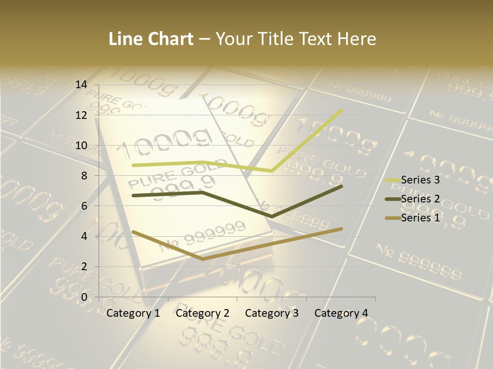 People Safe Goldbars PowerPoint Template