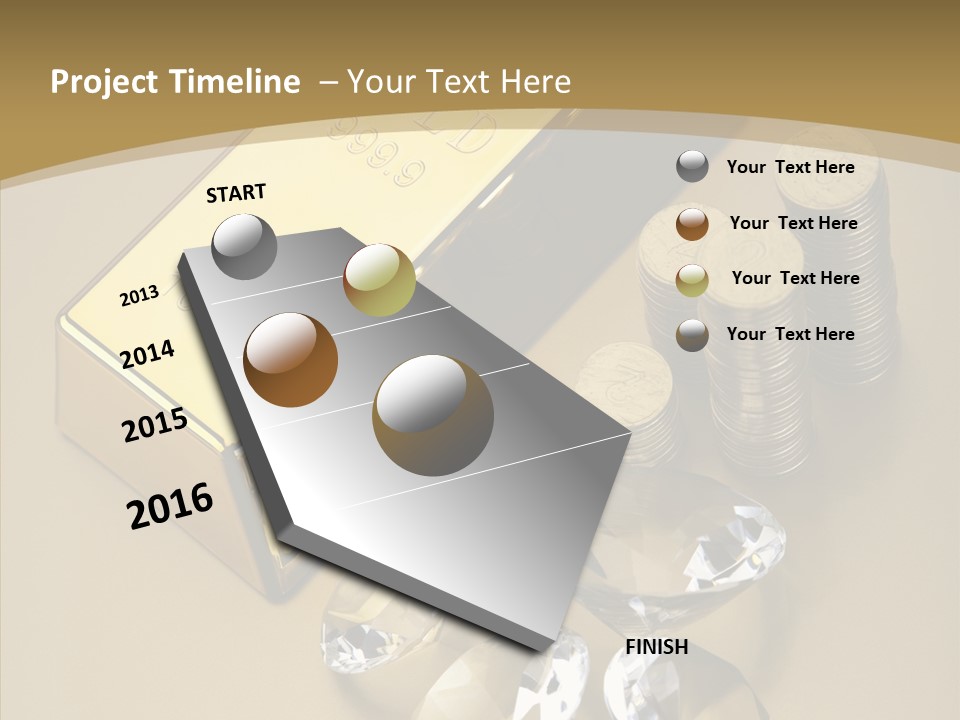 Coin Money Futures PowerPoint Template