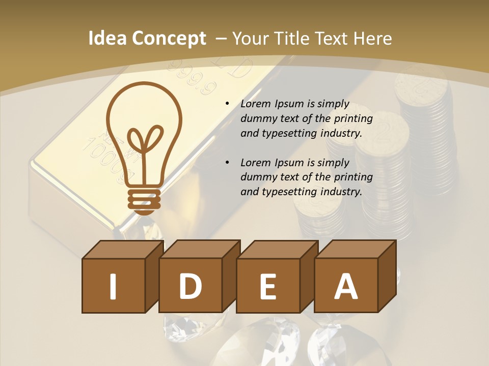 Coin Money Futures PowerPoint Template