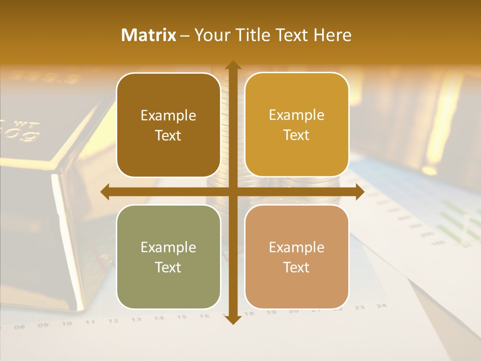 Numismatist Stock Coin PowerPoint Template