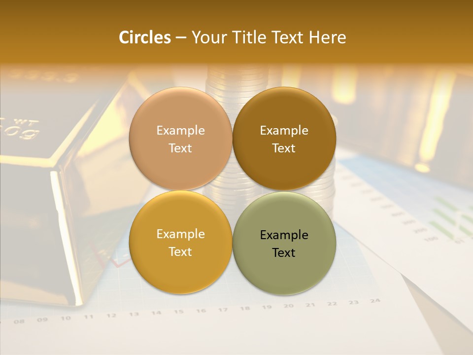 Numismatist Stock Coin PowerPoint Template