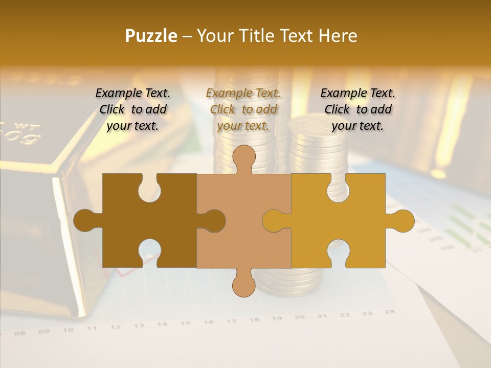 Numismatist Stock Coin PowerPoint Template