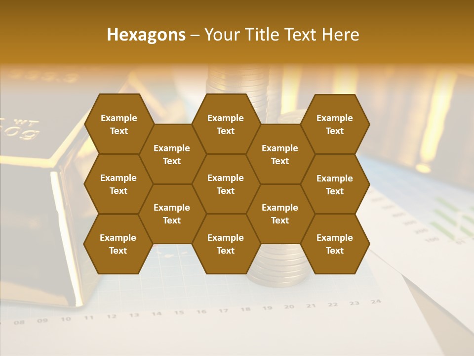 Numismatist Stock Coin PowerPoint Template