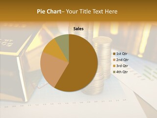 Numismatist Stock Coin PowerPoint Template