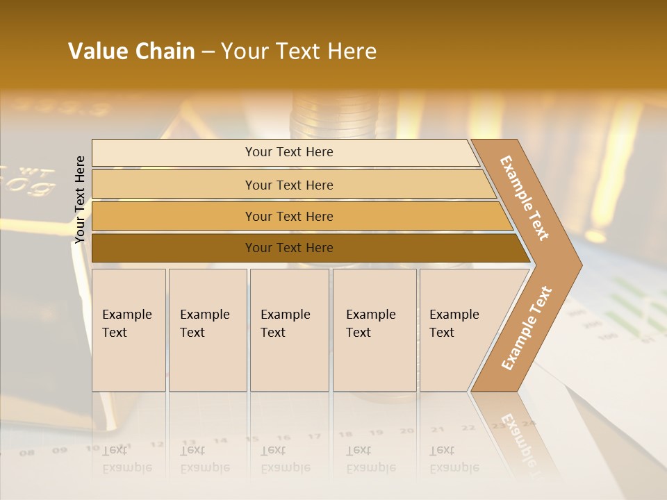 Numismatist Stock Coin PowerPoint Template