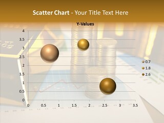 Numismatist Stock Coin PowerPoint Template