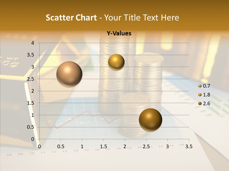 Numismatist Stock Coin PowerPoint Template