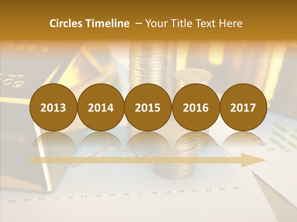 Numismatist Stock Coin PowerPoint Template