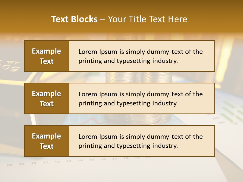 Numismatist Stock Coin PowerPoint Template