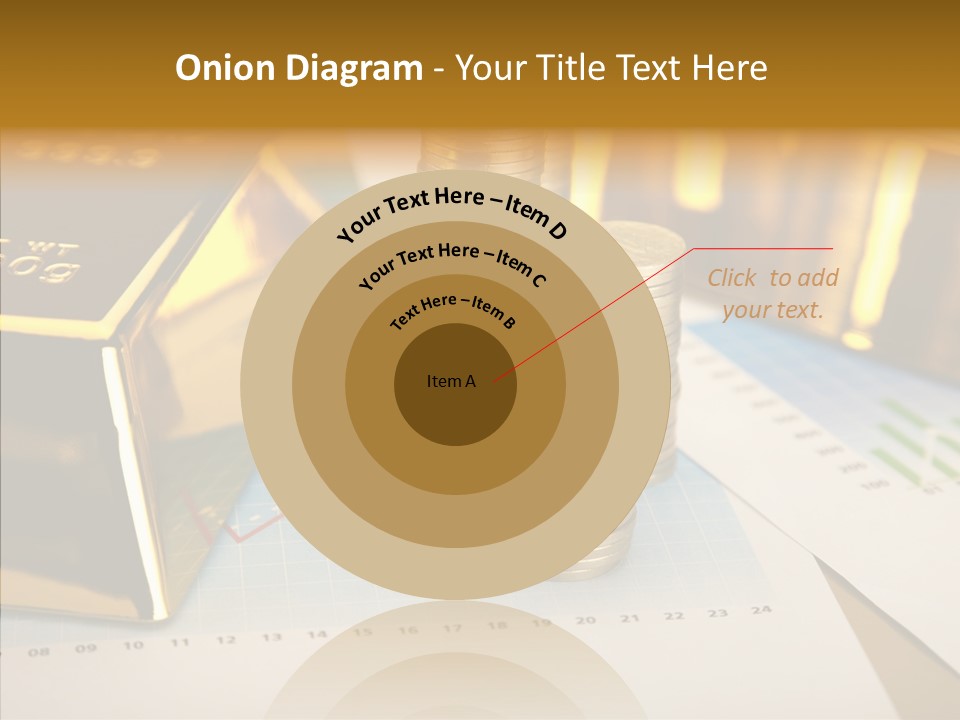 Numismatist Stock Coin PowerPoint Template