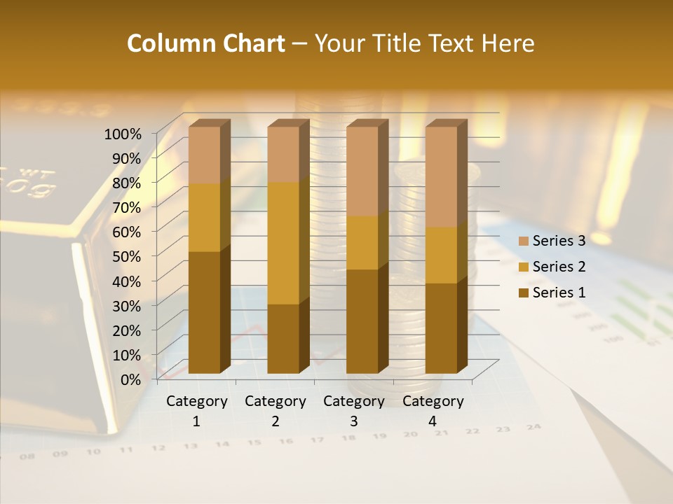 Numismatist Stock Coin PowerPoint Template