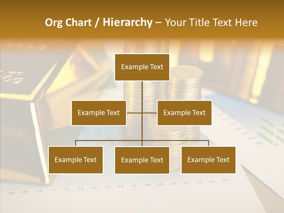 Numismatist Stock Coin PowerPoint Template