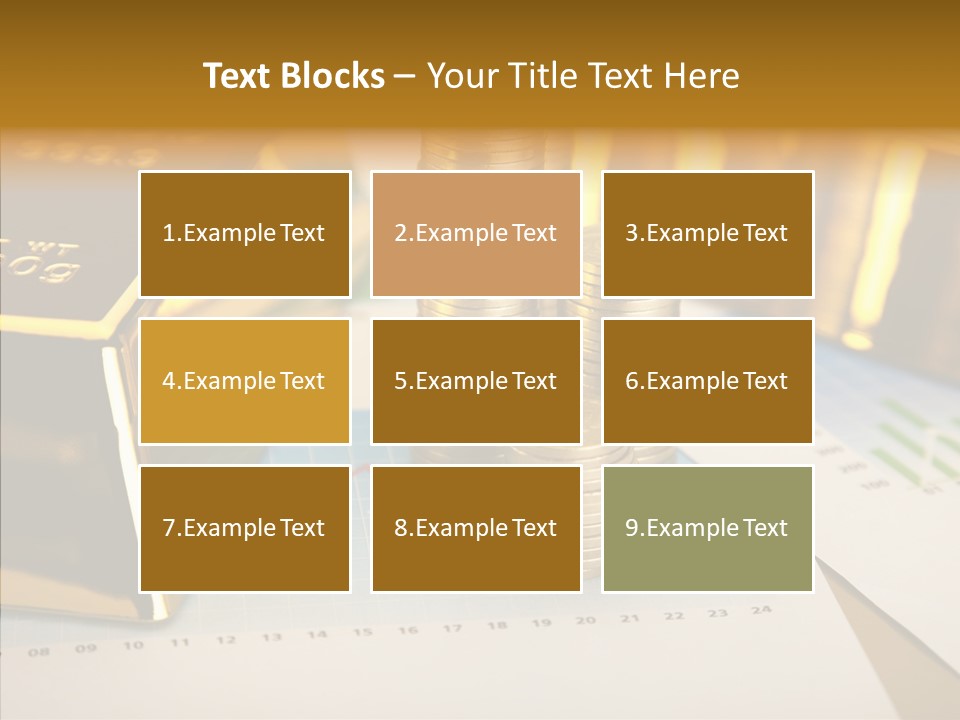 Numismatist Stock Coin PowerPoint Template