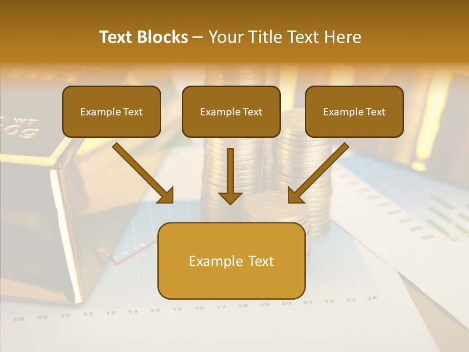 Numismatist Stock Coin PowerPoint Template