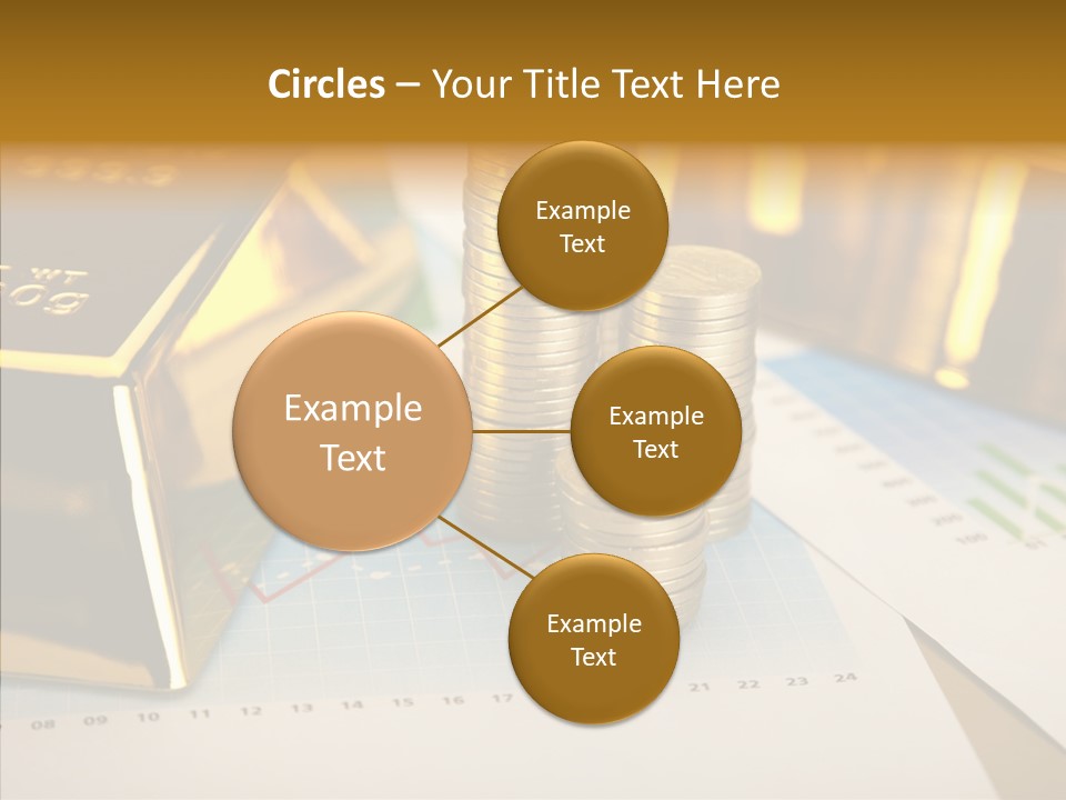 Numismatist Stock Coin PowerPoint Template