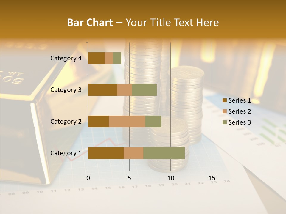 Numismatist Stock Coin PowerPoint Template
