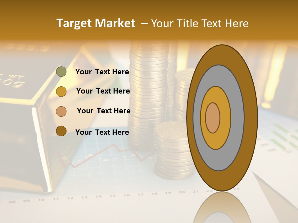 Numismatist Stock Coin PowerPoint Template