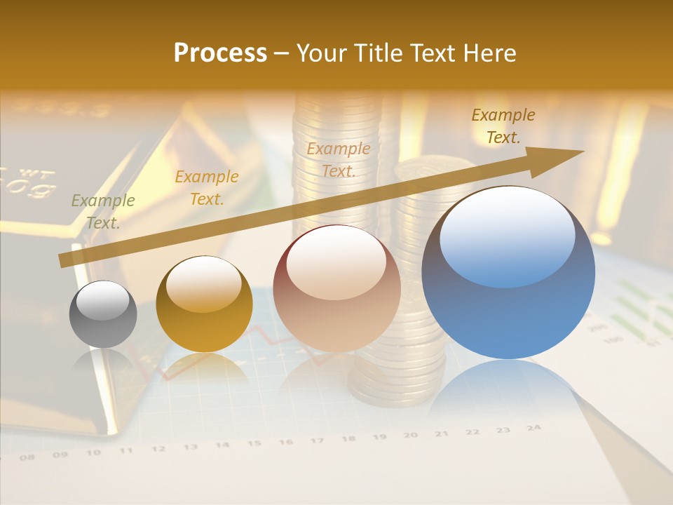 Numismatist Stock Coin PowerPoint Template